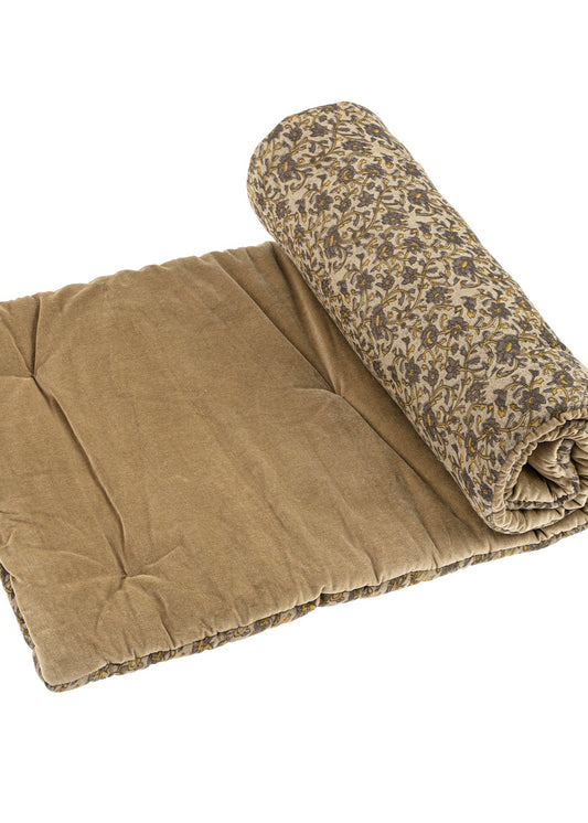 Lakshmi Block Print Velvet French Mattress