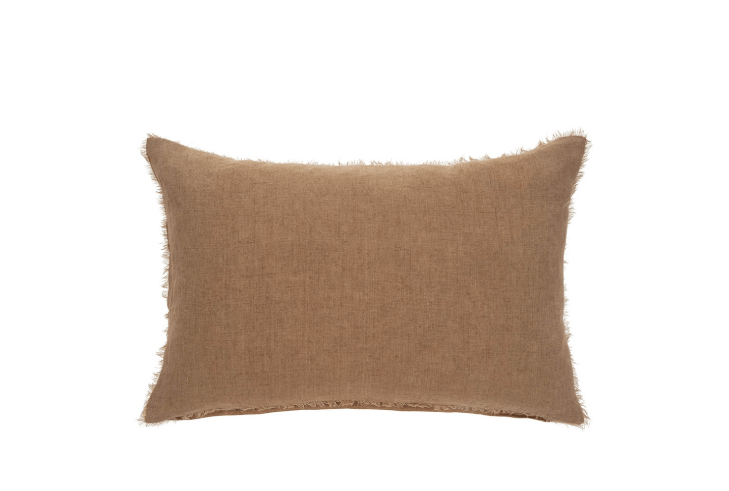 Lina Linen Pillow – Terracotta