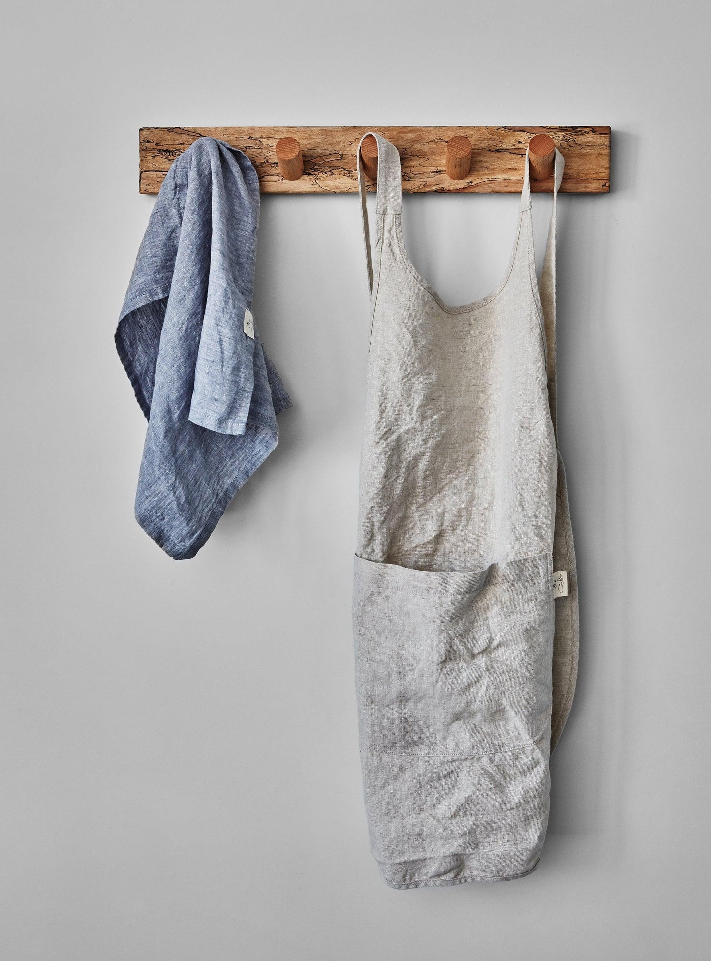 Linen Apron - Oat