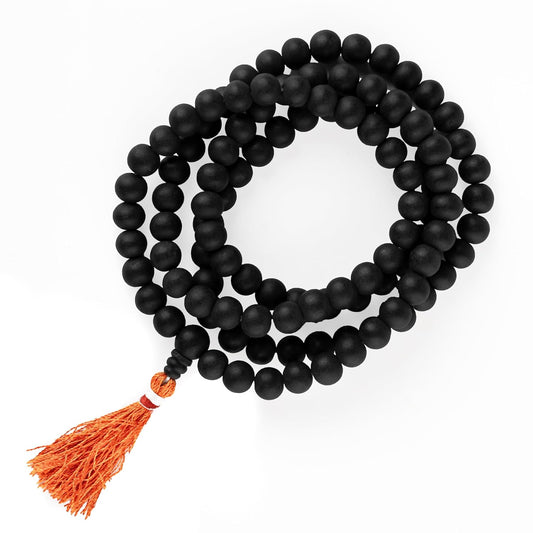 Karungali/Ebony Beads Mala (108 Beads Mala-0