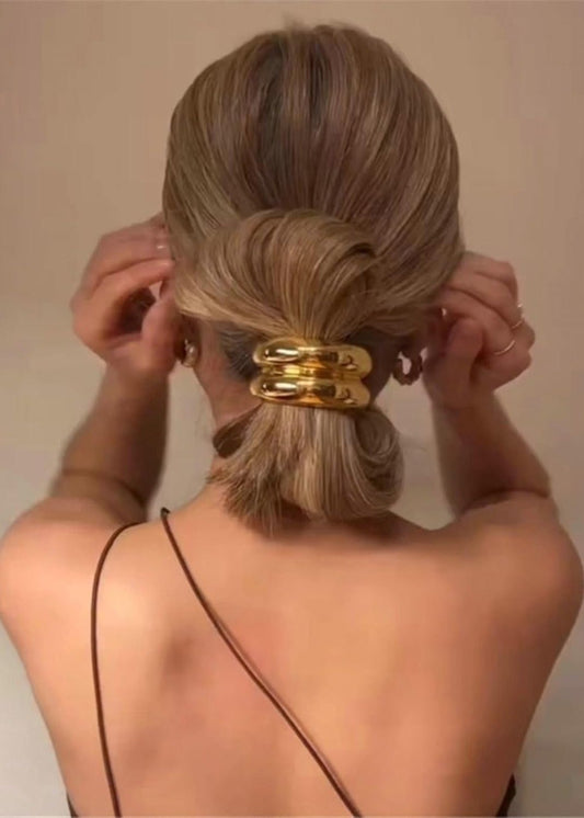 Metal Hair Cuff Elastic