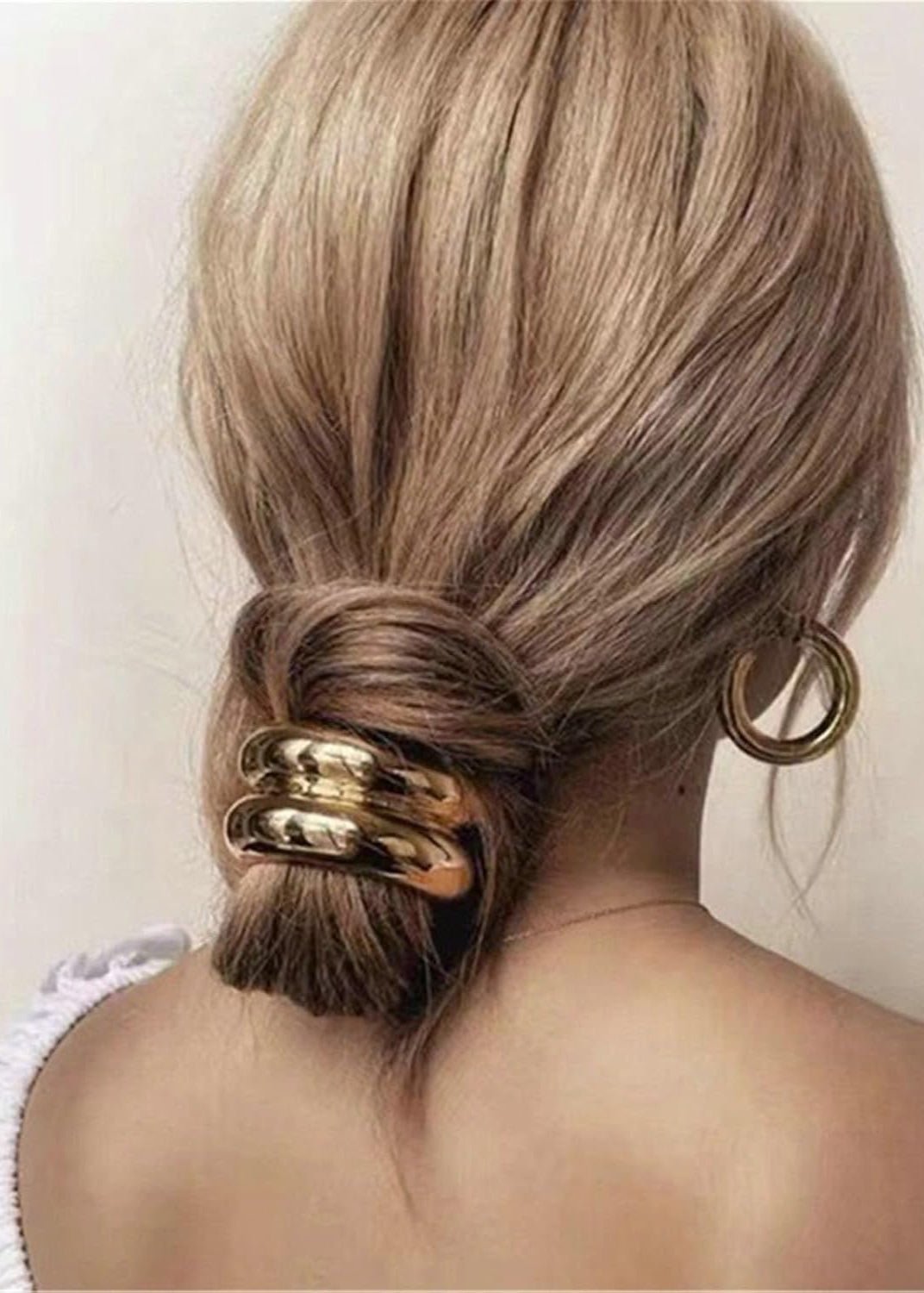 Metal Hair Cuff Elastic