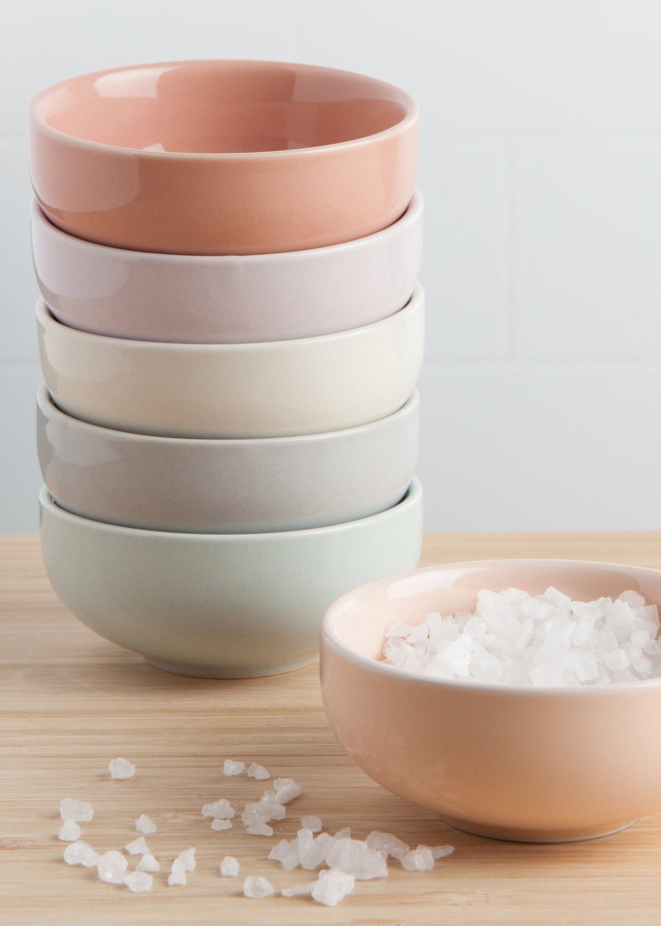 Pinch Bowls, Set of 6 - Cloud