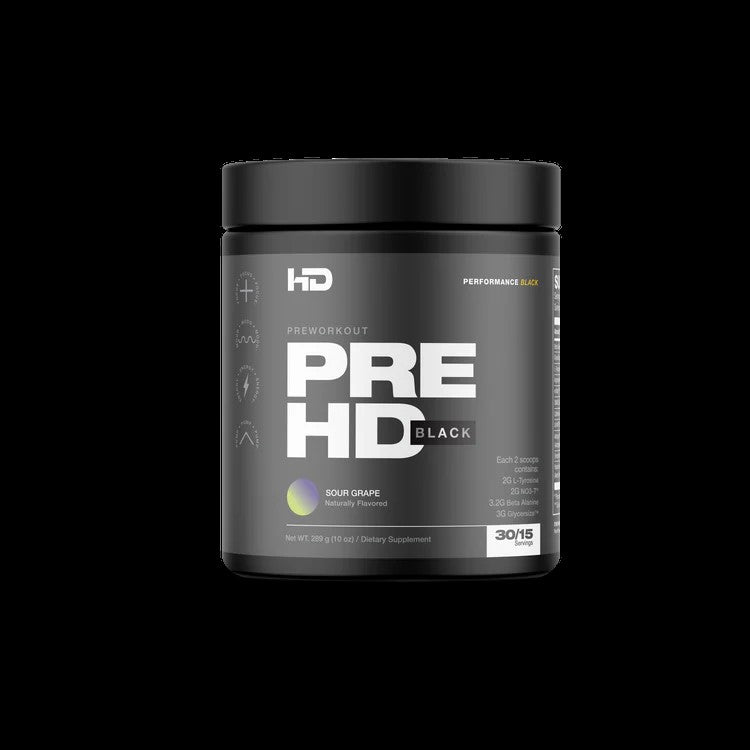 Pre HD Black Preworkout