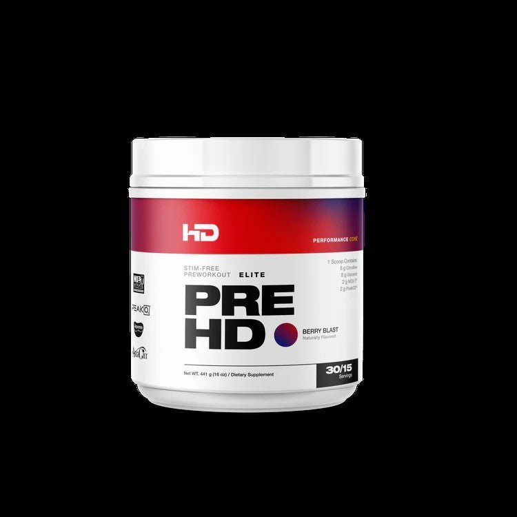 PreHD ELITE Stim-Free Preworkout