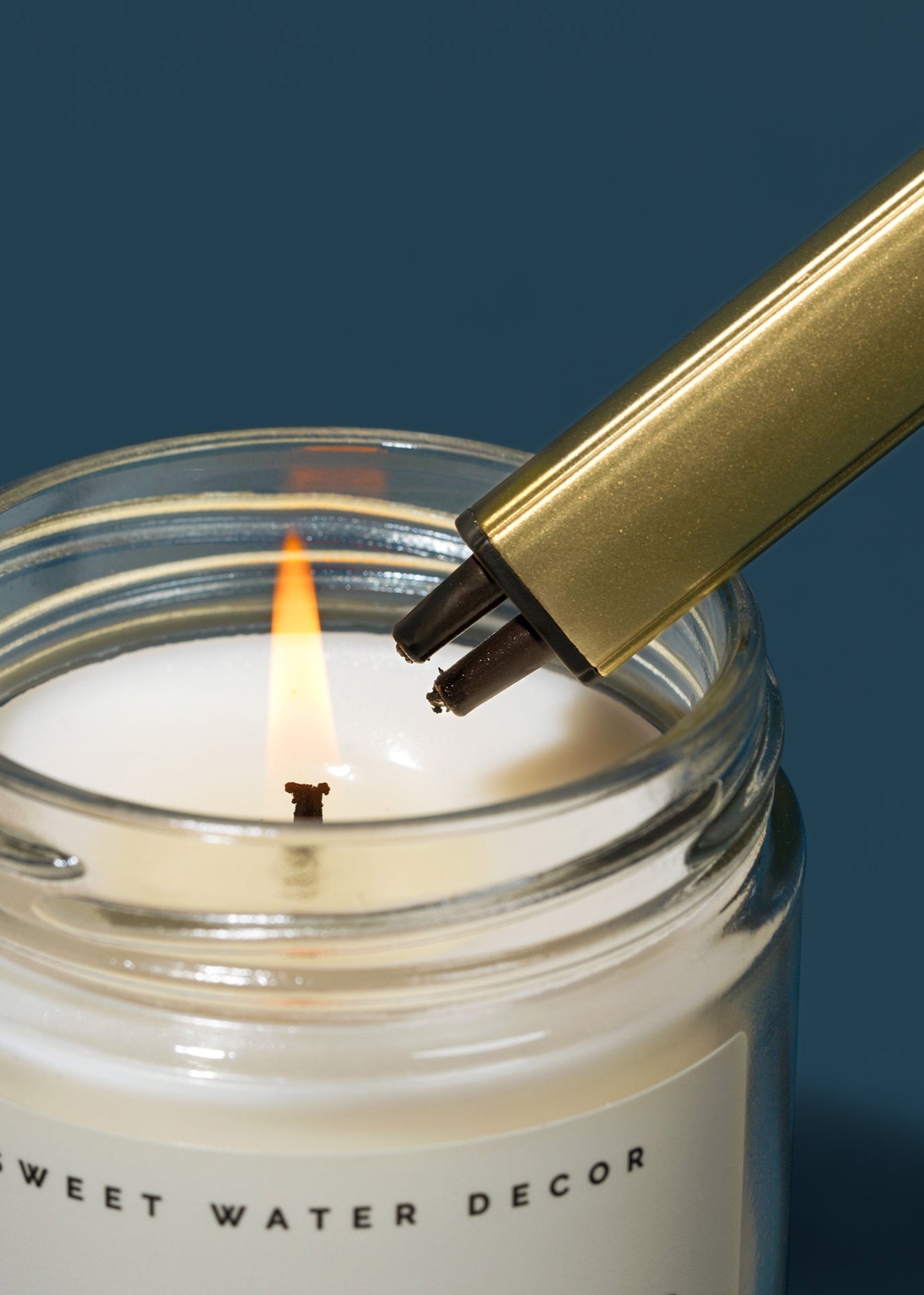 Rechargeable Electric Lighter - Gold