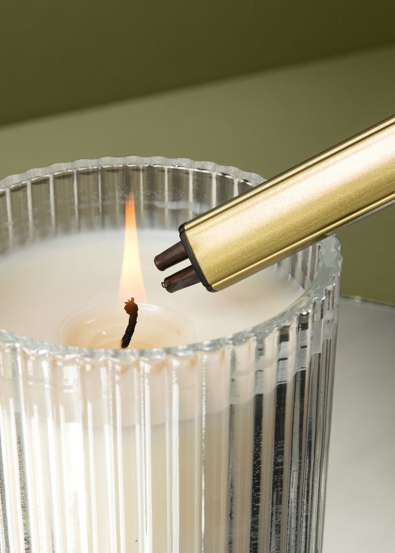 Rechargeable Electric Lighter - Gold