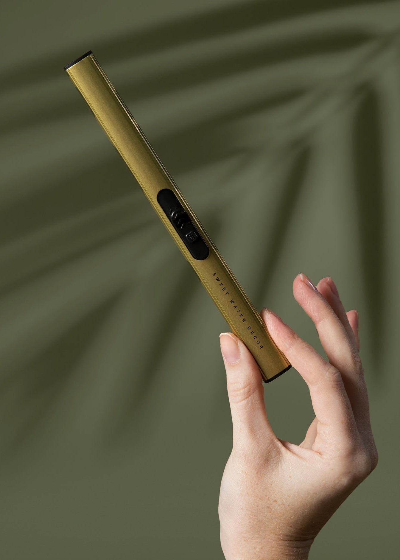 Rechargeable Electric Lighter - Gold