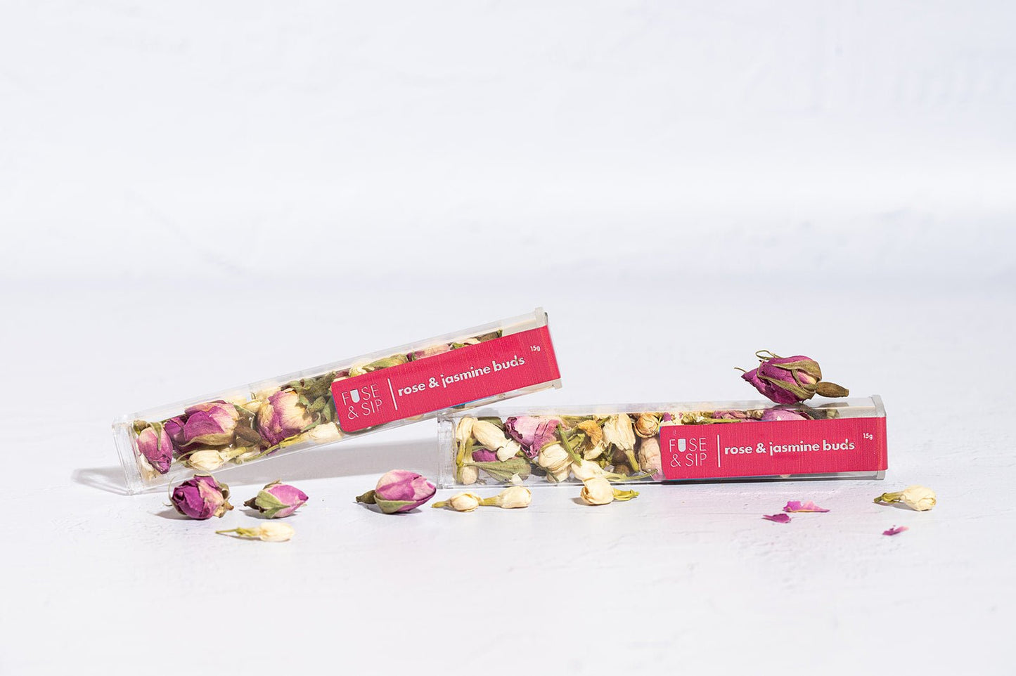 Rose & Jasmine Flower Garnish