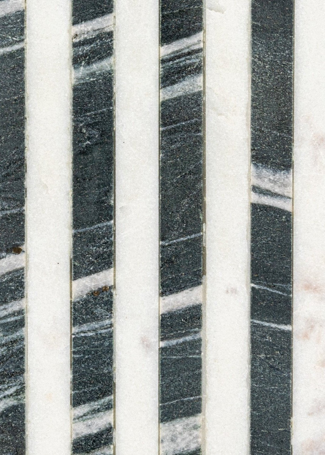 Stripes & Leather Marble Cutting Board