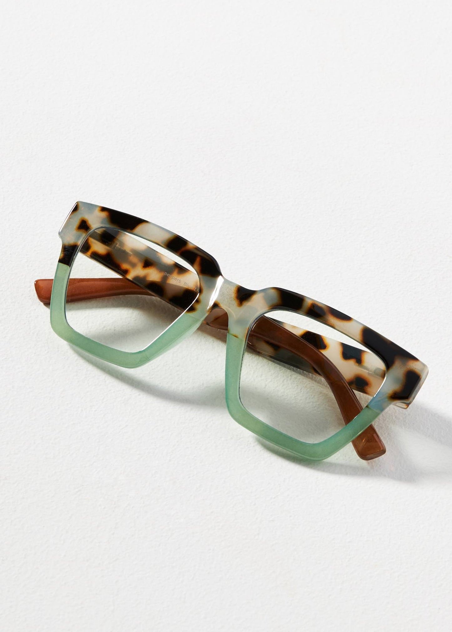 Take a Bow Glasses - Chai Tortoise & Green
