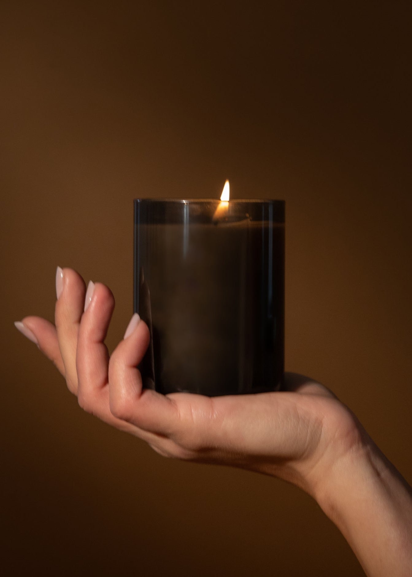 The Lumberjack Glass Candle